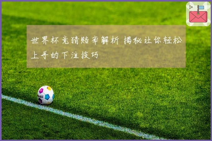 世界杯竞猜赔率解析 揭秘让你轻松上手的下注技巧