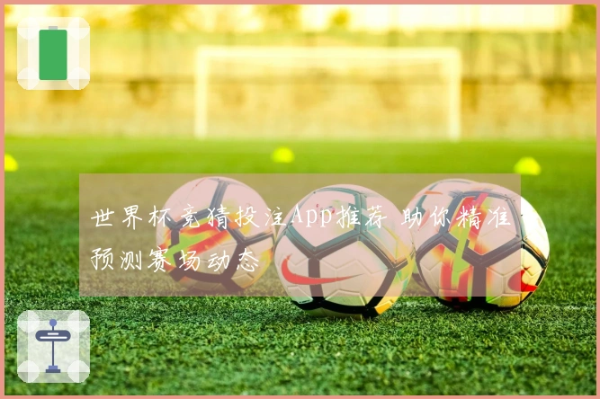 世界杯竞猜投注App推荐 助你精准预测赛场动态